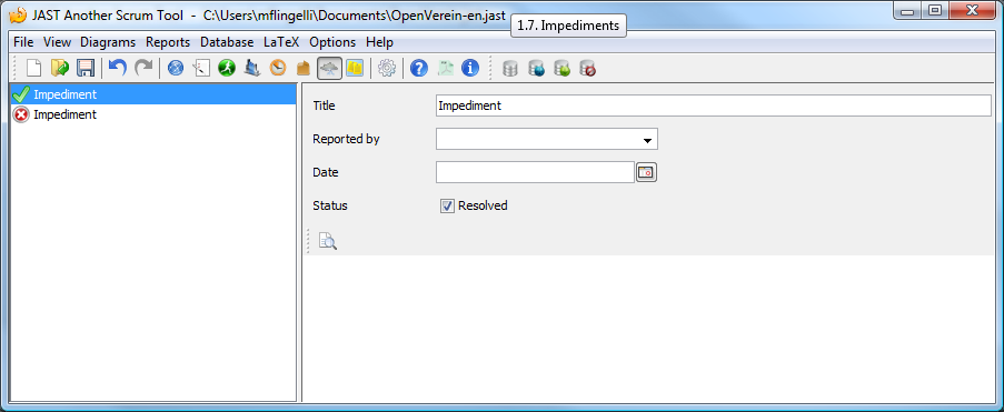 Impediments